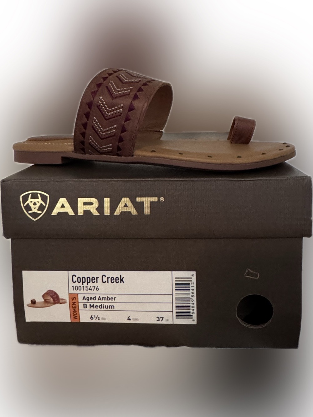 Ariat Women's Brown Leather Sandals 6.5
